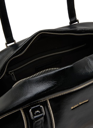 Detail View - Click To Enlarge - ADIDAS - X Wales Bonner Large Leather Bowling Bag