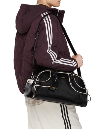 Front View - Click To Enlarge - ADIDAS - X Wales Bonner Large Leather Bowling Bag