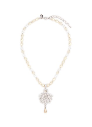LANE CRAWFORD VINTAGE ACCESSORIES | Silver Toned Pearl