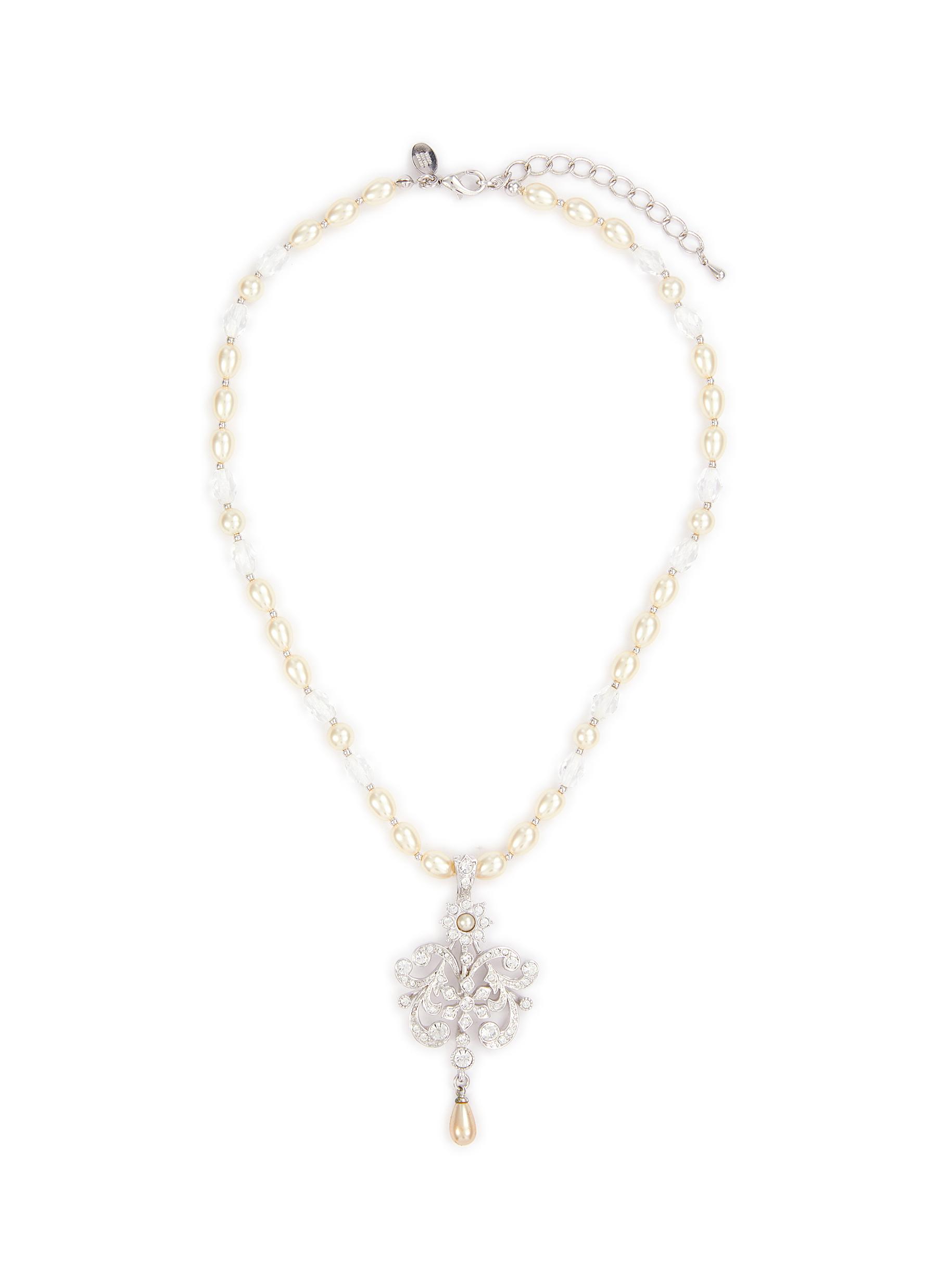 ★VINTAGE HOLLYWOOD★ Margaret Pearl Layered Necklace_VH25NN MUSINSA | VINTAGE HOLLYWOOD Margaret Pearl Layered