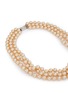 Detail View - Click To Enlarge - LANE CRAWFORD VINTAGE ACCESSORIES - 1960's Pearl Crystal Necklace