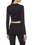Back View - Click To Enlarge - ON - Studio Long Sleeve Crop Top