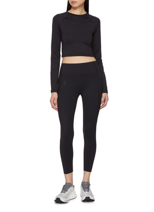 Figure View - Click To Enlarge - ON - Studio Long Sleeve Crop Top