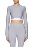 Main View - Click To Enlarge - ON - Train Long Sleeve Crop Top