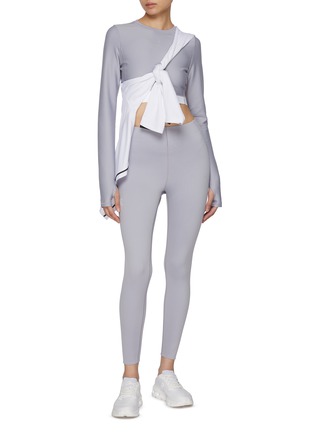 Figure View - Click To Enlarge - ON - Train Long Sleeve Crop Top