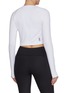 Back View - Click To Enlarge - ON - Studio Long-T Crop T-Shirt
