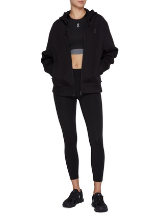 Figure View - Click To Enlarge - ON - Focus Tech Zip Hoodie
