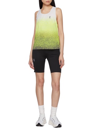 Figure View - Click To Enlarge - ON - Pleated Back Race Singlet Tank