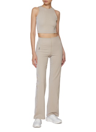 Figure View - Click To Enlarge - ON - All-Day Ribbed Crop Top