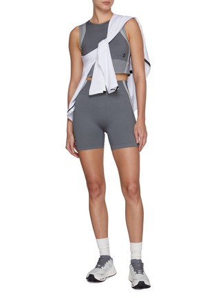 Figure View - Click To Enlarge - ON - Studio Knit Crop Top