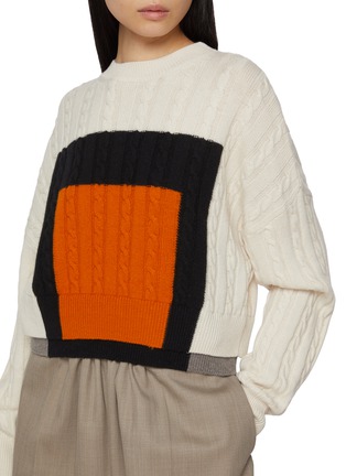  - LOEWE - Square Art Knit Sweater