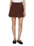 Main View - Click To Enlarge - LOEWE - Belted Mini Skirt