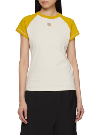 Main View - Click To Enlarge - LOEWE - Raglan Cap Sleeve T-Shirt
