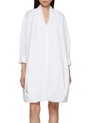 Main View - Click To Enlarge - LOEWE - Draped Shirt Dress