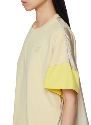  - LOEWE - Hybrid Cotton Silk T-Shirt