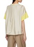 Back View - Click To Enlarge - LOEWE - Hybrid Cotton Silk T-Shirt