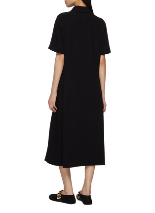 Back View - Click To Enlarge - LOEWE - Belted Midi Dress