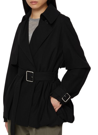  - LOEWE - Belted Balloon Trench Coat