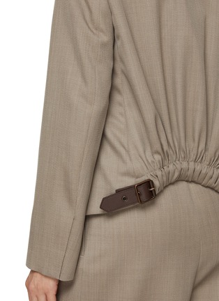  - LOEWE - Belted Back Single Breasted Blazer