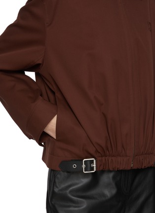  - LOEWE - Belted Cotton Silk Jacket