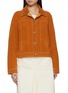 Main View - Click To Enlarge - BARRIE - Suede Effect Jacket