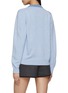 Back View - Click To Enlarge - BARRIE - Mini Thistle Logo Cashmere Knit Cardigan