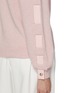  - BARRIE - Woven Ribbon Wool Cardigan