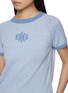  - BARRIE - Mini Thistle Logo Cashmere Knit Top