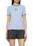 Main View - Click To Enlarge - BARRIE - Mini Thistle Logo Cashmere Knit Top