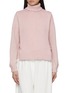 Main View - Click To Enlarge - BARRIE - Sleeveless Turtleneck Cashmere Knit Top