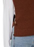  - BARRIE - Sleeveless Turtleneck Cashmere Knit Top