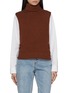 Main View - Click To Enlarge - BARRIE - Sleeveless Turtleneck Cashmere Knit Top