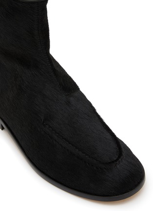 Detail View - Click To Enlarge - HEREU - Juliol Calf Hair Leather Boots