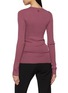 Back View - Click To Enlarge - CHLOÉ - Merino Wool Knit Henley Top