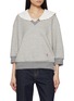 Main View - Click To Enlarge - CHLOÉ - Long Sleeve Collared Fleece Sweater