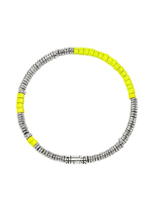  - JOHN HARDY - Heishi Sterling Silver Enamel Bracelet — Size US