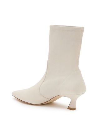  - STUART WEITZMAN - Vinnie 50 Leather Ankle Boots