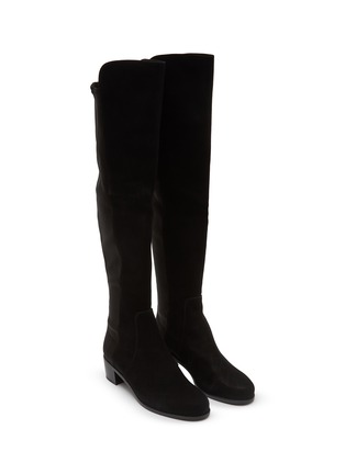 Detail View - Click To Enlarge - STUART WEITZMAN - Reserve 40 Suede Tall Boots