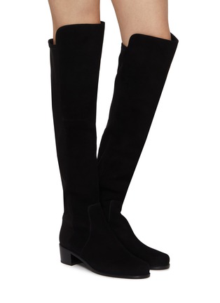 Figure View - Click To Enlarge - STUART WEITZMAN - Reserve 40 Suede Tall Boots