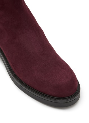 Detail View - Click To Enlarge - STUART WEITZMAN - Celia 50 Suede Tall Boots