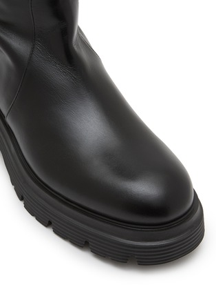Detail View - Click To Enlarge - STUART WEITZMAN - Hudson Lite Leather Tall Boots