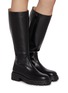 Figure View - Click To Enlarge - STUART WEITZMAN - Hudson Lite Leather Tall Boots