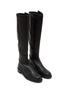 Detail View - Click To Enlarge - STUART WEITZMAN - Gisele 50 Leather Knee High Boots