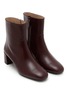 Detail View - Click To Enlarge - STUART WEITZMAN - Maeve 50 Leather Ankle Boots