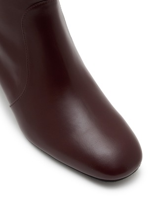 Detail View - Click To Enlarge - STUART WEITZMAN - Maeve 50 Leather Ankle Boots