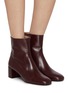Figure View - Click To Enlarge - STUART WEITZMAN - Maeve 50 Leather Ankle Boots