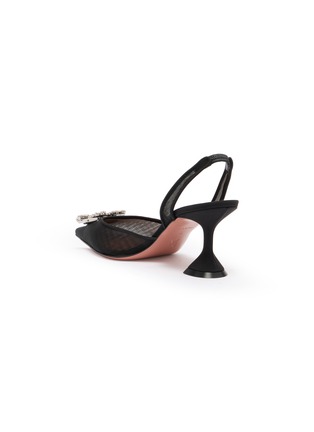  - AMINA MUADDI - Begum 70 Mesh Slingback Pumps