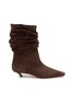 AMINA MUADDI Jamie 25 Suede Ankle Boots