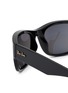 Detail View - Click To Enlarge - RAY-BAN - Black Out Acetate Pillow Sunglasses