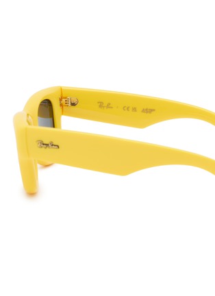 Detail View - Click To Enlarge - RAY-BAN - x A$AP Rocky Wayfarer Puffer Nylon Rectangle Sunglasses